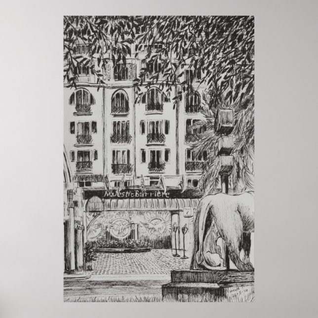 Majestic Cannes Film festival Fashion TV Poster (Front)