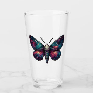 Majestic Celestial Moth - Space Mystic Glass