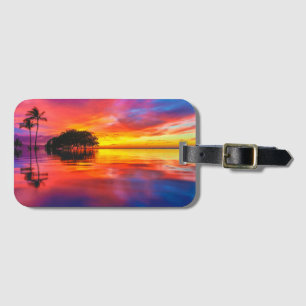 Majestic Clouds & Reflection Luggage Tag