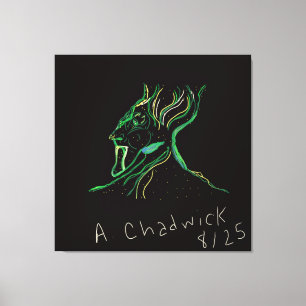 Majestic Constellation Stretched Canvas Print