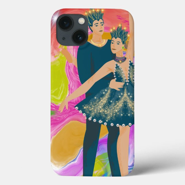 Majestic Dance of Colours Case-Mate iPhone Case (Back)