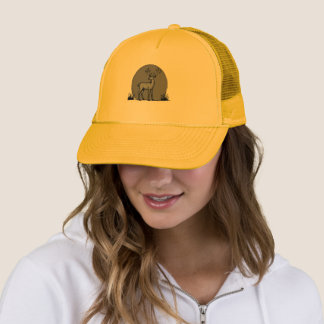  Majestic Deer at Sunset Trucker Hat