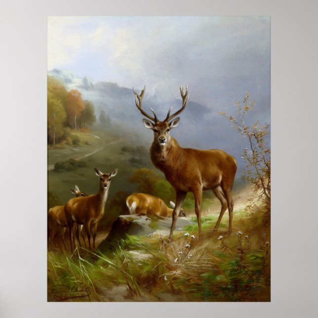 Majestic Deer ~ Poster (Front)