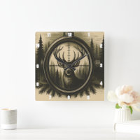 Majestic Deer Rifle Scope Forest
