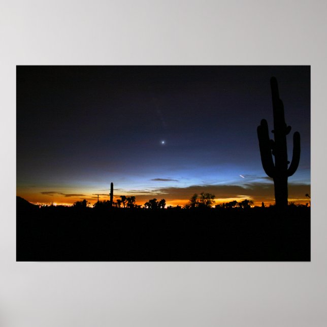Majestic Desert Goes to Sleep Poster (Front)