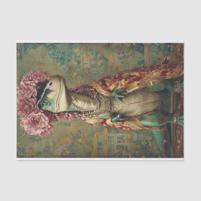 Majestic Dinosaur Tissue Paper (Front)