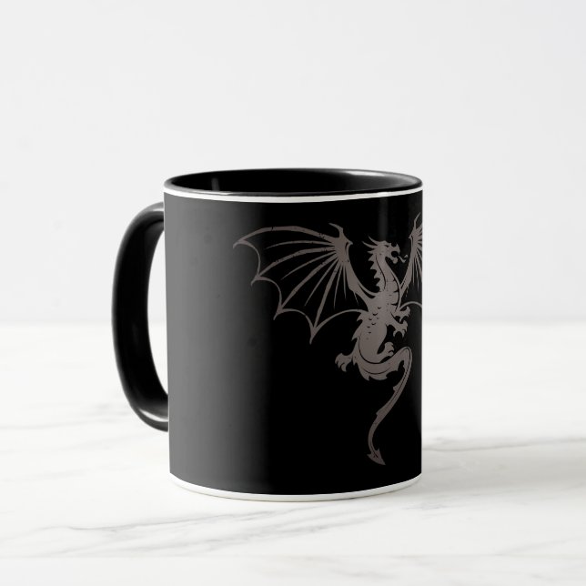 Majestic Dragon Mug (Front Left)