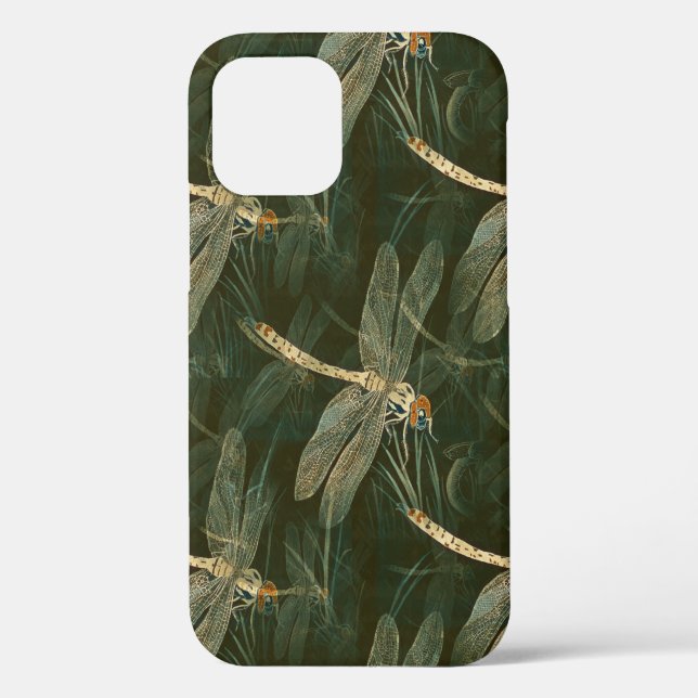 Majestic Dragonfly Pattern Case-Mate iPhone Case (Back)