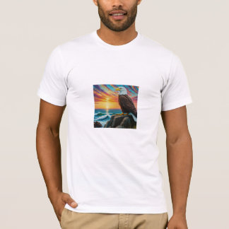 Majestic Eagle at Sunset T-Shirt