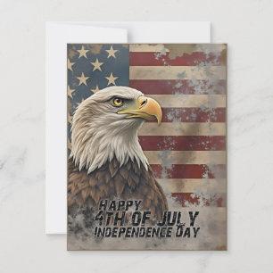 Majestic Eagle & Flag – Spirit of Freedom