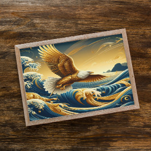 Majestic Eagle of Freedom Poster