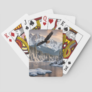 Majestic Eagle Playing Cards