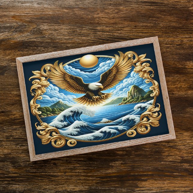 Majestic Eagle Soaring Gracefully Poster (Creator Uploaded)