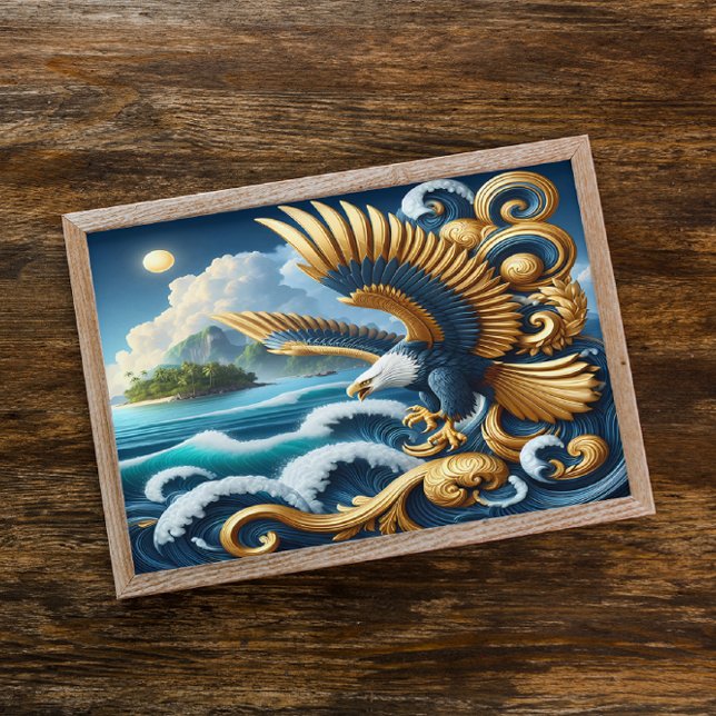 Majestic Eagle Symbolising Strength, Patriotism Poster (Creator Uploaded)