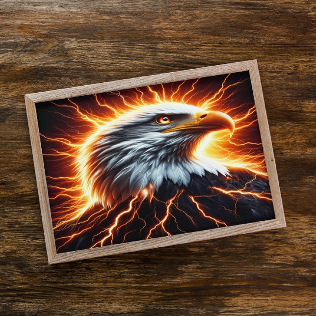 Majestic Eagle: The Lightning Poster (Creator Uploaded)