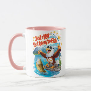 Majestic Eagles Aquatic Feast Mug