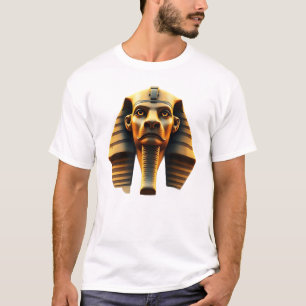 Majestic Egyptian Sphinx Face T-Shirt