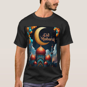 Majestic Eid Mubarak Mens Tshirt