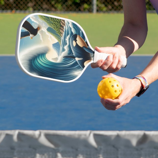 Majestic Encounter Pickleball Paddle (Insitu)