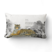 Majestic Endangered Bengal Tiger Watercolours