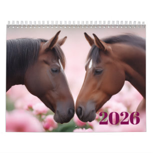 Majestic Equine Year 2026: Seasons of the Horse Calendar