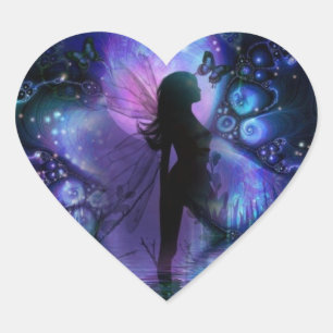 Majestic fairy sticker