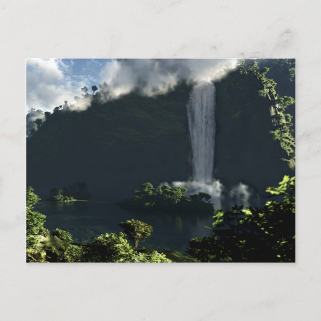 Majestic Falls postcard (Front)