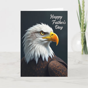 Majestic Fathers Day Hawk Card
