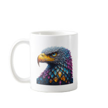 Majestic Flight: Crystal Eagle Mug