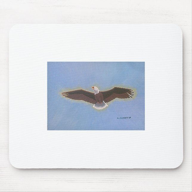 Majestic Flight Mouse Mat (Front)
