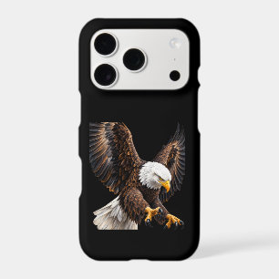 Majestic Flying Bald Eagle Graphic Phone Case