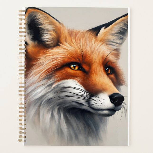 Majestic Fox  Planner (Front)