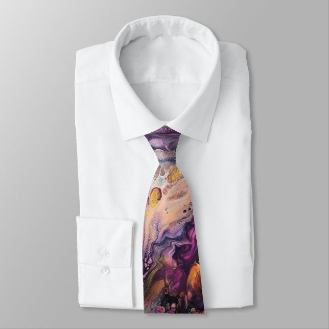 Majestic Fracture Neck Tie (Tied)
