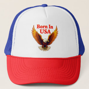 Majestic Freedom As Eagle American Fearless Pride Trucker Hat