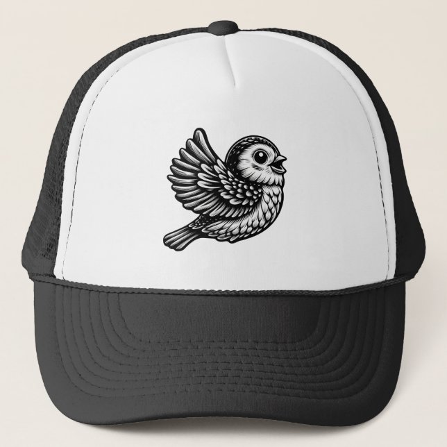 Majestic Freedom Sparrow Trucker Hat (Front)