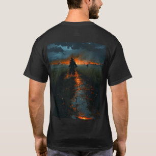Majestic Geometry: Luxury Lion Emblem T-Shirt Coll
