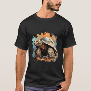 Majestic Giant Tortoise Design - For Animal Lovers T-Shirt