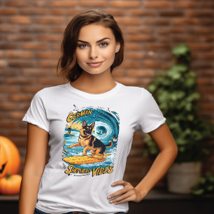 Majestic Golden Retriever With Trophy and Stars T-Shirt