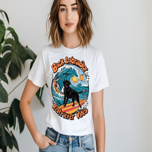 Majestic Golden Retriever With Trophy and Stars T-Shirt