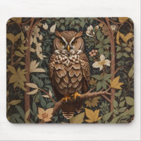 Majestic Great Horned Owl Forest