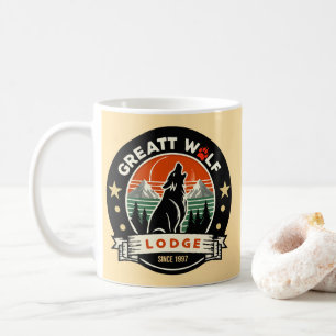 Majestic Great Wolf Spirit – Nature Wilderness Des Coffee Mug