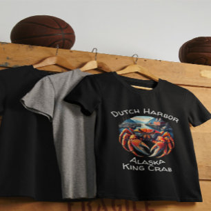 Majestic Harbour Sentinel A Vibrant Crab  T-Shirt