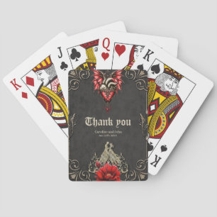 Majestic heart, a Gothic Romance  Playing Cards