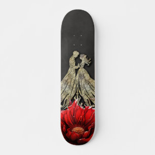 Majestic heart, a Gothic Romance Skateboard