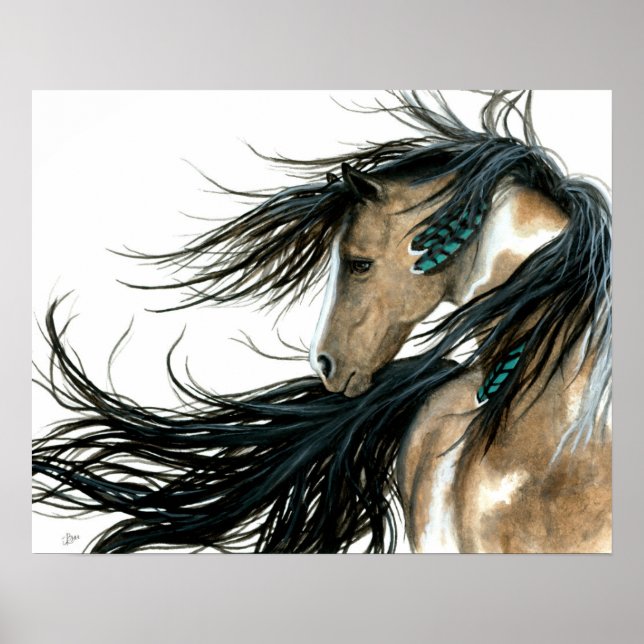 Majestic Horse Art By AmyLyn Bihrle Poster (Front)
