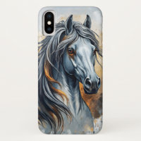 Majestic Horse Art Detailed Realistic Mane