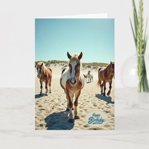 Majestic Horse Birthday Card