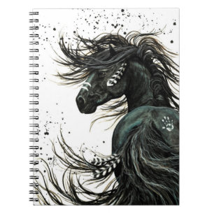 Majestic Horse by Bihrle 6.5 x 8.75" Notebook