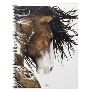 Majestic Horse by Bihrle 6.5 x 8.75" Notebook