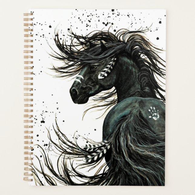 Majestic Horse by Bihrle 8.5 x 11" Planner (Front)